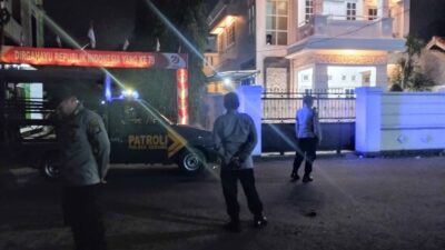 Patroli Dini Hari Polsek Gerung Jaga Kamtibmas, Ciptakan Rasa Aman