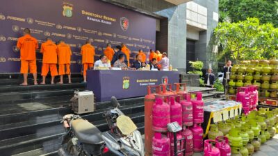 Polisi Ungkap Kasus Pengoplosan Gas Elpiji di Bekasi dan Jakarta