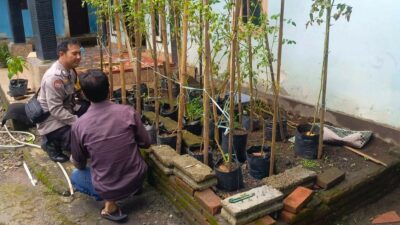 Polsek Labuapi Dukung Ketahanan Pangan dengan Kunjungan Rumah Warga