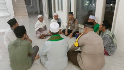Kapolsek Lembar Bersama Tokoh Masyarakat, Jaga Kondusifitas Ramadan