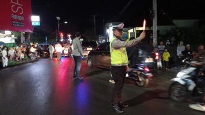 Pengamanan Malam Takbiran di Pelabuhan Lembar Berjalan Kondusif