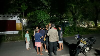 Patroli Blue Light Polsek Kuripan, Jaga Kamtibmas Tetap Kondusif