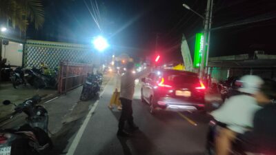 Polsek Batulayar Kawal Salat Tarawih, Lalu Lintas Lancar