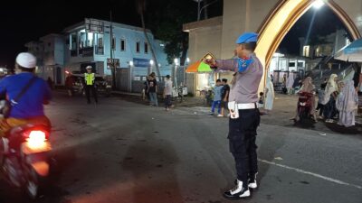 Polsek Kediri Intensifkan Patroli Tarawih, Jamin Keamanan Selama Ramadhan