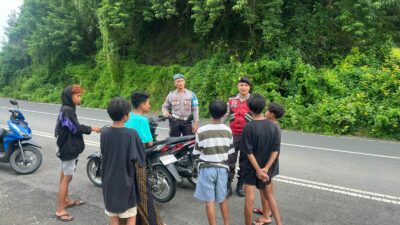 Ramadhan Kondusif! Polsek Sekotong Antisipasi Balap Liar