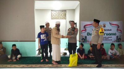 Ramadhan Berkah, Polsek Labuapi Salurkan Santunan Anak Yatim