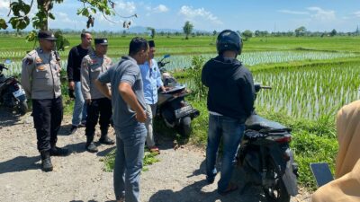 Berkat Informasi Warga, Polsek Kediri Temukan Sepeda Motor Diduga Hasil Curian di Tanah Kosong