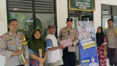 Polsek Lembar Gaungkan Bakti Religi