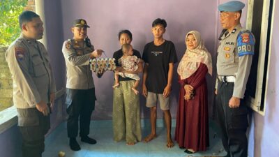 108 Kali Aksi, Polsek Kediri Tekun Perangi Stunting di Lombok Barat (1)