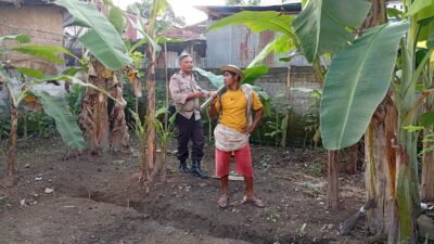 pangan, desa, ketahanan, swasembada, bhabinkamtibmas, pertanian, edukasi, kolaborasi, keamanan, lombok