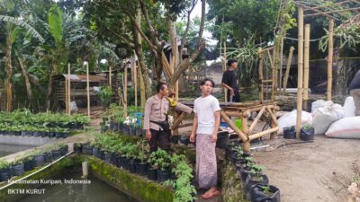 Kepolisian dan Pemuda Bersatu Perkuat Ketahanan Pangan Desa