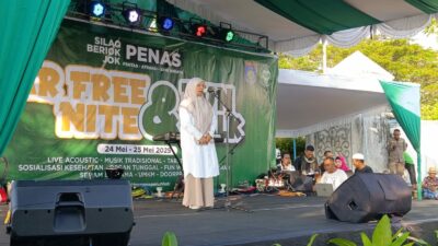 Semarak Car Free Nite: Kolaborasi Budaya dan Kesehatan di Lombok Barat