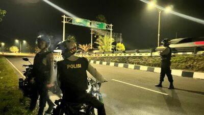 Aksi Balap Liar Diantisipasi Polres Lombok Barat, Satu Motor Diamankan