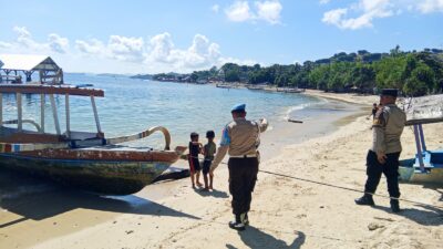 Polsek Sekotong Intensifkan Pengamanan Objek Wisata NTB