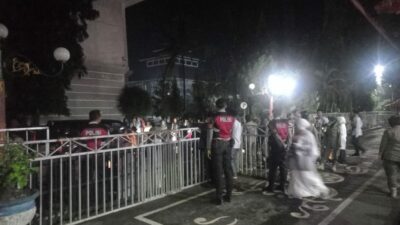 Polres Lombok Barat Kawal Ketat Keberangkatan 393 Calon Haji ke Asrama Haji