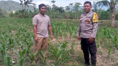 Ketahanan Pangan Jadi Misi Polsek Kuripan Bangun Silaturahmi