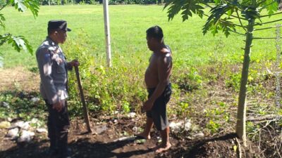 petani, pangan, polisi, Lombok, lahan, binaan, Kuripan