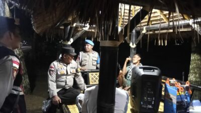 Cegah Curat, Curas, dan Curanmor, Polsek Sekotong Gencarkan Patroli