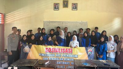 Bahaya Narkoba dan Pernikahan Dini Disorot di SMK N 2 Kuripan