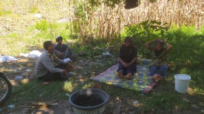 DDS Bhabinkamtibmas Perkuat Kemitraan di Musim Tanam Sekotong