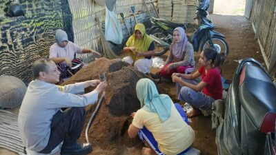 Dari Jagaraga Indah, Polsek Kediri Gerakkan Ketahanan Pangan Mandiri