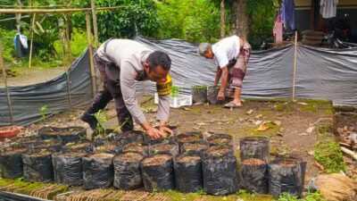 Dari Kuripan untuk Indonesia Gerakan Kemandirian Pangan Polri