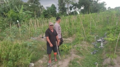 Kolaborasi Warga dan Polisi Dorong Pemanfaatan Pekarangan di Labuapi