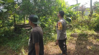 Memperkuat Ketahanan Pangan, Bhabinkamtibmas Kuranji Dalang Gencarkan Kunjungan ke Warga