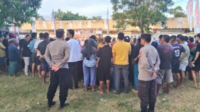 Polisi Kawal Ketat Pelestarian Budaya Peresean di Kediri