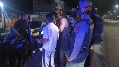 Patroli Perintis Presisi Polres Lombok Barat Amankan Malam Hari, Tekan Potensi Kejahatan 3C