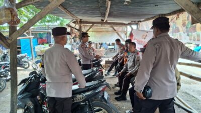 Polres Lombok Barat Gelar Penyuluhan Kamtibmas di Pasar Gerung