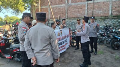 Polres Lombok Barat Gelar Penyuluhan Kamtibmas di Pasar Kuripan