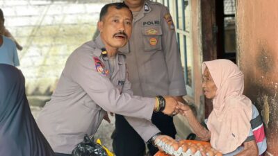 Aksi Nyata Polres Lombok Barat Bantu Warga Lewat Nutrisi Mantap