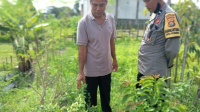 Polri Dorong Ketahanan Pangan di Desa Kuripan
