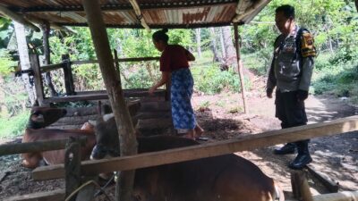 Polri Dorong Swasembada Pangan di Batulayar Barat