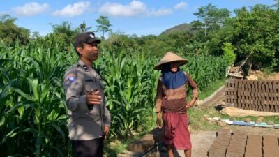 Polri Sambangi Petani Aik Ampat, Perkuat Ketahanan Pangan Lokal