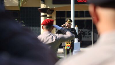 Semangat Kebhinekaan di Upacara Hari Lahir Pancasila 2025 Polres Lombok Barat