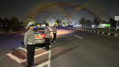 Patroli Blue Light Polsek Kediri Jaga Keamanan Jalan Umum BIL, Cegah Kriminalitas dan Balap Liar