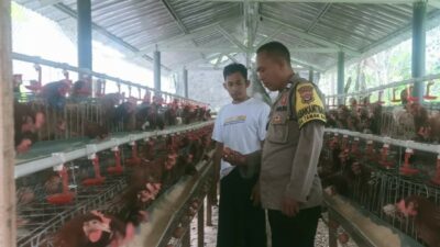 DDS Bhabinkamtibmas di Taman Baru: Edukasi Pangan dan Kamtibmas