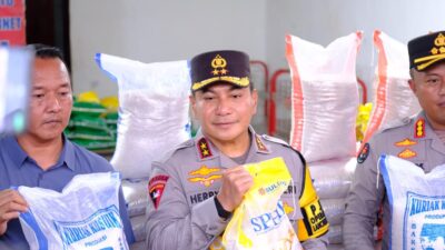 Polda Riau Tetapkan Distributor Pengoplos 9 Ton Beras Reject Jadi Tersangka