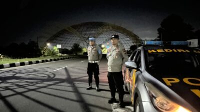 Polsek Kediri Intensifkan Patroli Blue Light di Jalur Rawan BIL Lombok Barat