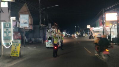 Satlantas Polres Lombok Barat Gencarkan Patroli Malam, Tekan Balap Liar dan Ciptakan Kamseltibcarlan