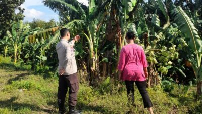 Sinergi Polri dan Warga Gelogor Perkuat Swasembada Pangan