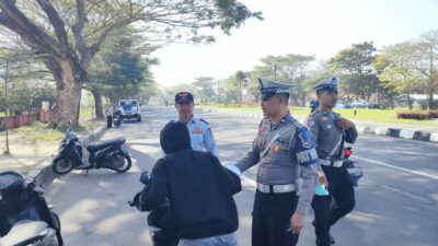 Penertiban Lalu Lintas Digencarkan di Lombok Barat, Fokus di Jalan Baypass BIL I