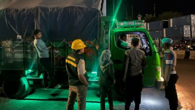 Polsek Kawasan Pelabuhan Lembar Cegah Gangguan Kamtibmas Lewat Pemeriksaan Bongkaran