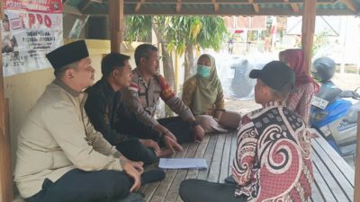 Polsek Sekotong Edukasi Warga Desa Cendi Manik Cegah TPPO