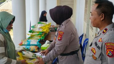 Stabilkan Harga, Polres Lombok Barat Hadirkan Pangan Murah di Labuapi