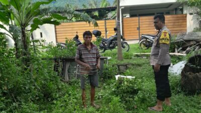 Bhabinkamtibmas Senggigi Dorong Warga Krandangan Kembangkan Ketahanan Pangan