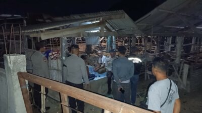 Polsek Gerung Intensifkan Patroli Kamling dan Kandang Kolektif di Desa Kebon Ayu