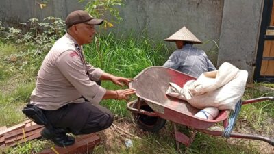 Polsek Labuapi Dorong Ketahanan Pangan Lewat Program Bhabinkamtibmas di Desa Merembu
